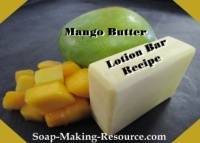 Simple Mango Butter Lotion Bar Recipe - Hawaii Travel with Kids