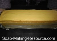 Removing Honey Soap Recipe from Acrylic Mold
